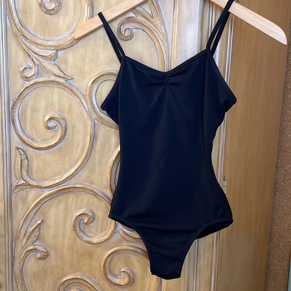Mirella black leotard